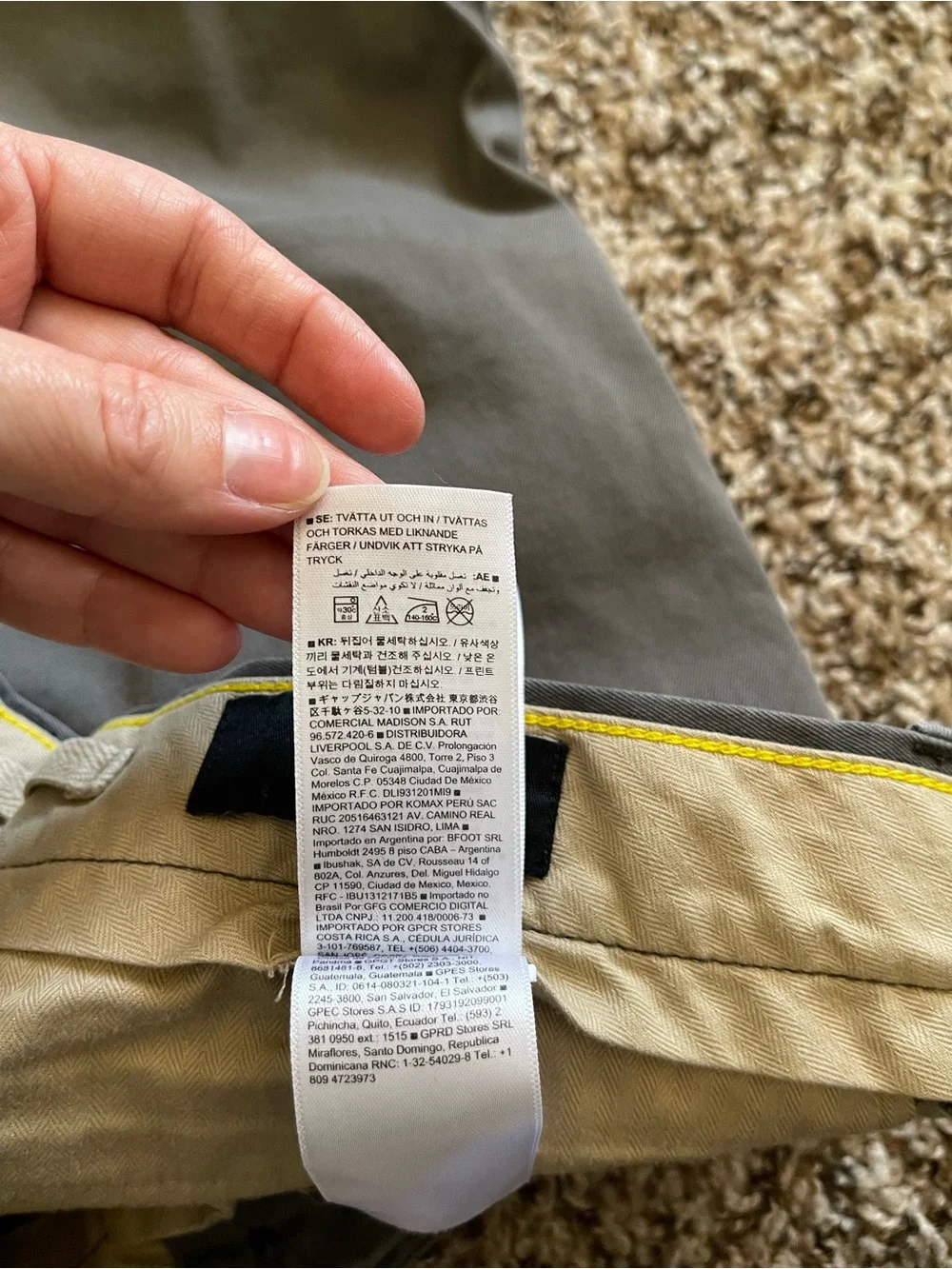 Banana Republic Men’s 32x30 Slim Rapid Movement Chino Pants Gray Stretch Work‎